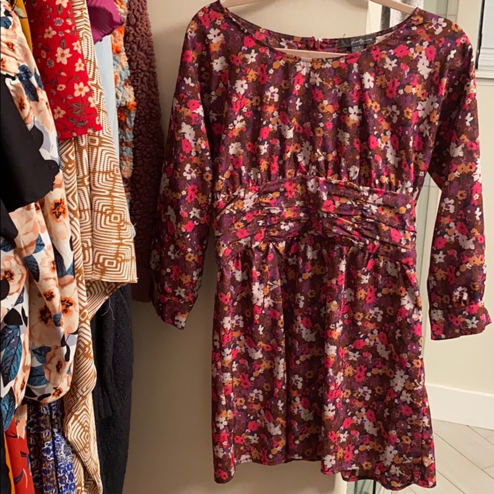 Floral short dress